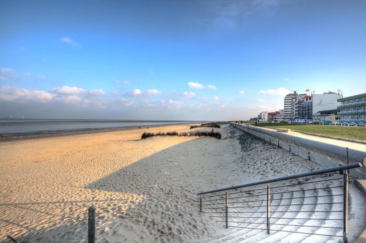 Duhnentraum Bestlage Am Sandstrand, Balkon,Meerblick, Parkplatz, Aufzug, Wlan, Bettwaesche,Handtuecher,Netflix Uvm Cuxhaven Eksteriør billede