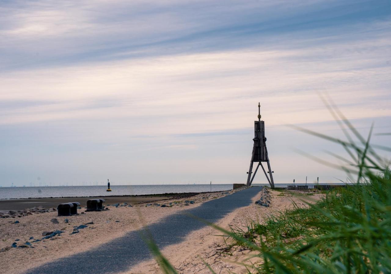 Duhnentraum Bestlage Am Sandstrand, Balkon,Meerblick, Parkplatz, Aufzug, Wlan, Bettwaesche,Handtuecher,Netflix Uvm Cuxhaven Eksteriør billede
